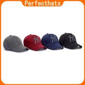 Perfect NY Fashion Unisex Baseball Cap Rubber logo Design Adjustable