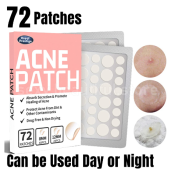 Acne Repair Patches - 72 piece Blemish Treatment Kit