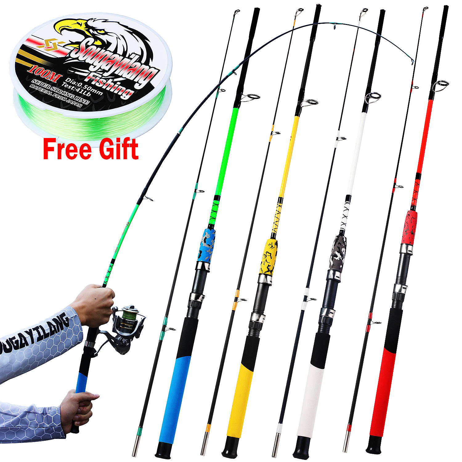 Shop Fishing Rod Original 2 1 with great discounts and prices online - Jan  2024
