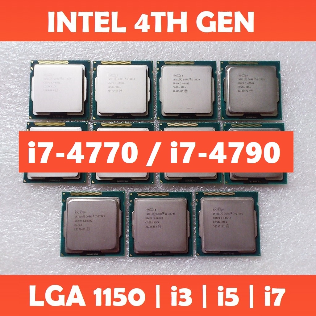 Intel Core i7 4770 BOX ①