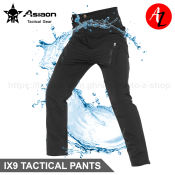 ASIAON IX9 Water-Repellent Cargo Tactical Pants - Outdoor Hiking