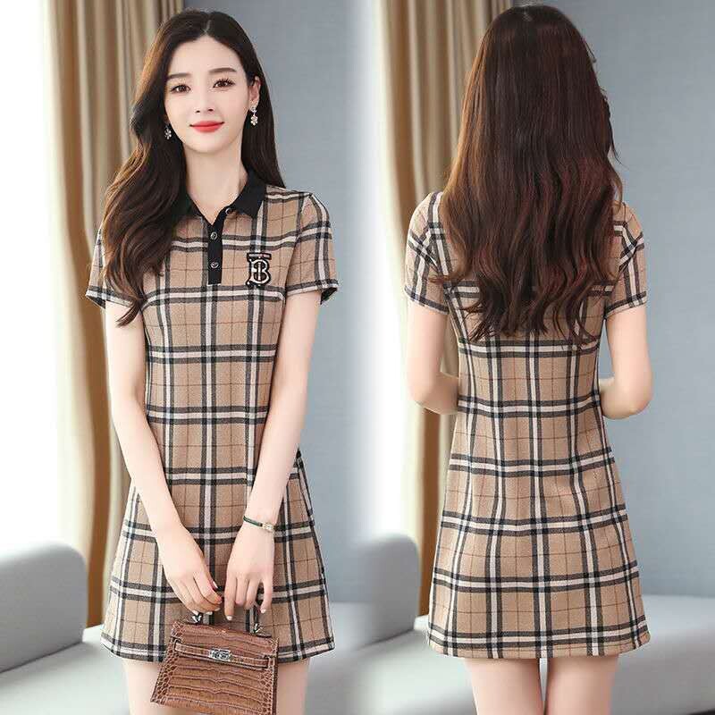 Womens burberry hot sale polo dress