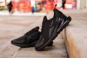 NEW AIR 270 ALL BLACK FOR MEN AND WOMEN SNEAKER