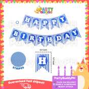 Happy Birthday Banner / Banderitas 4.5 x 6.2 sold by Partybuddyph