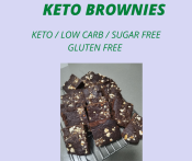 Lowcarb Keto Brownies Bread: Gluten-free, Sugar-free for Diabetics (Brand