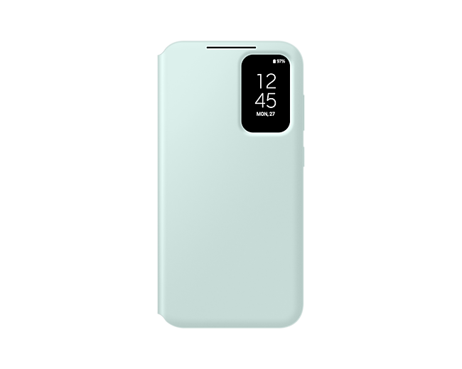 Original Samsung Galaxy S23 FE Smart View Wallet Case LED Clear Cover S-View Wallet Case windows phone case For Galaxy S23 FE - Image 3