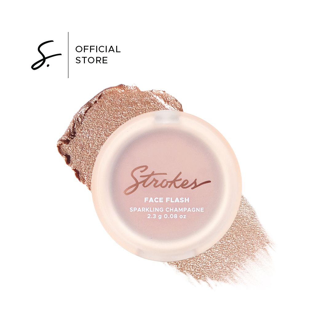 Discount on Strokes Beauty Lab  shoes - SKU: Strokes Face Flash in Sparkling Champagne [ Cream Highlighter ]
