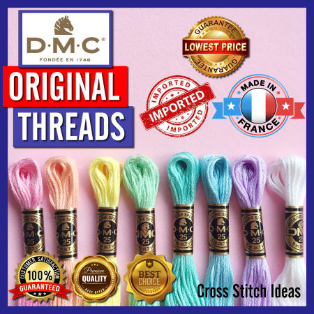 Dmc Original Imported Embroidery Threads / Sinulid