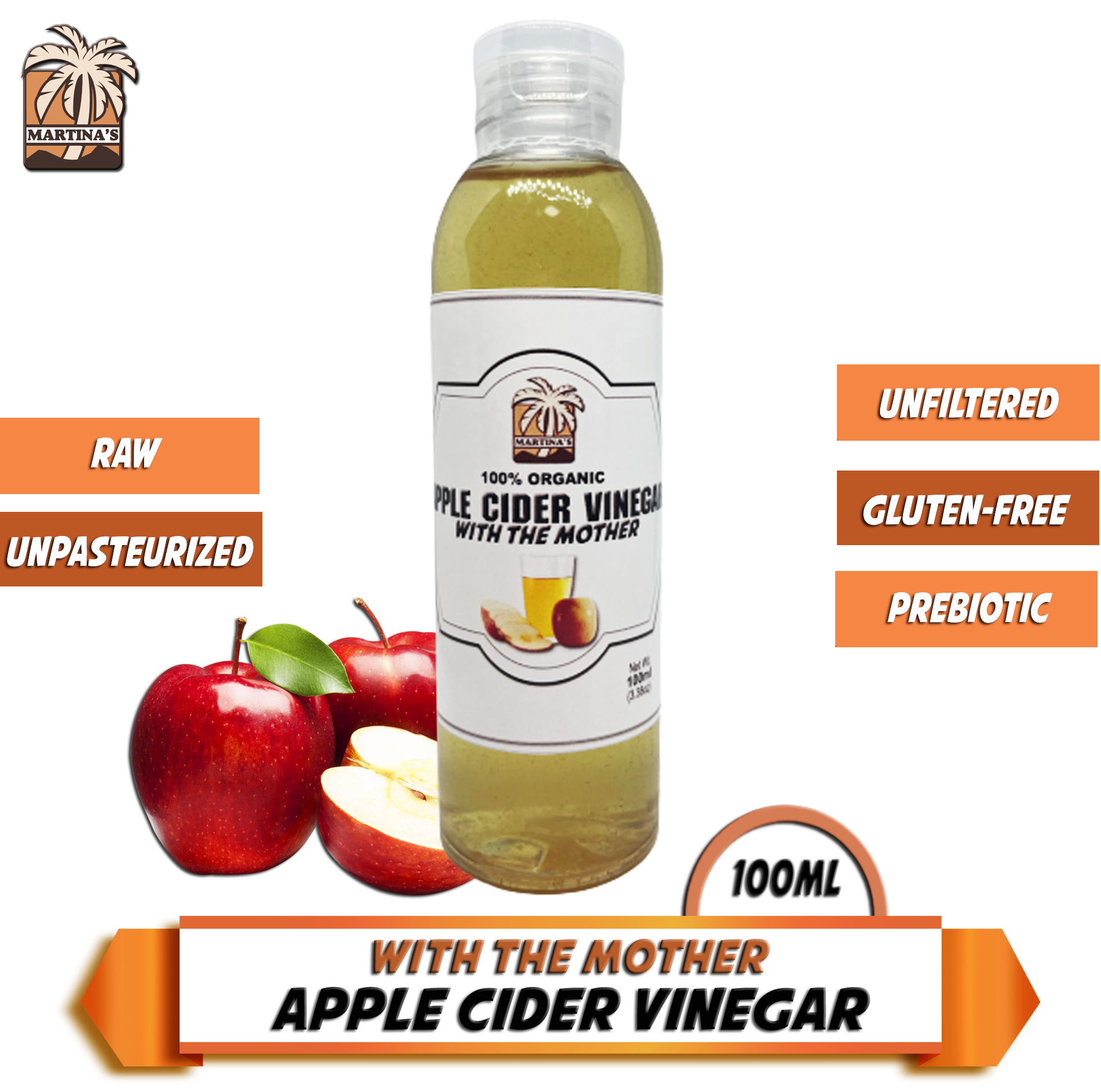 Martina's Apple Cider Vinegar Toner - Healthy Skin Benefits