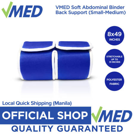 VMED Soft Polyester Abdominal Binder - 8x49 Inches Support