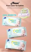 Mioszzi Baby Water Wipes - 100% Biodegradable (3 packs)