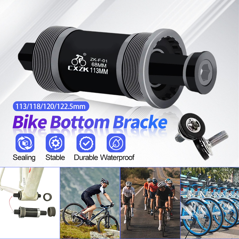 Bike Bottom Bracket 68x118mm Square Taper Bottom Bracket Sealed