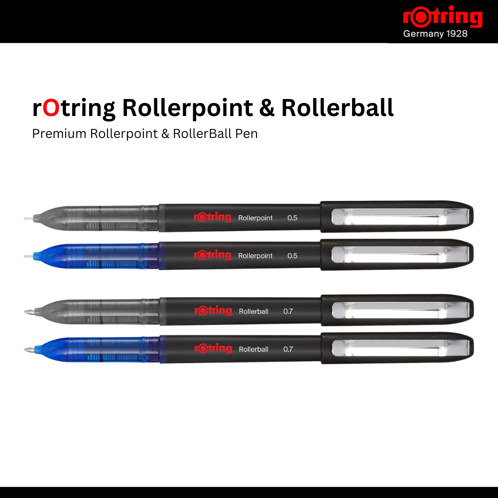 Rotring Xonox Rollerpoint EF (Red Blue Green Black)