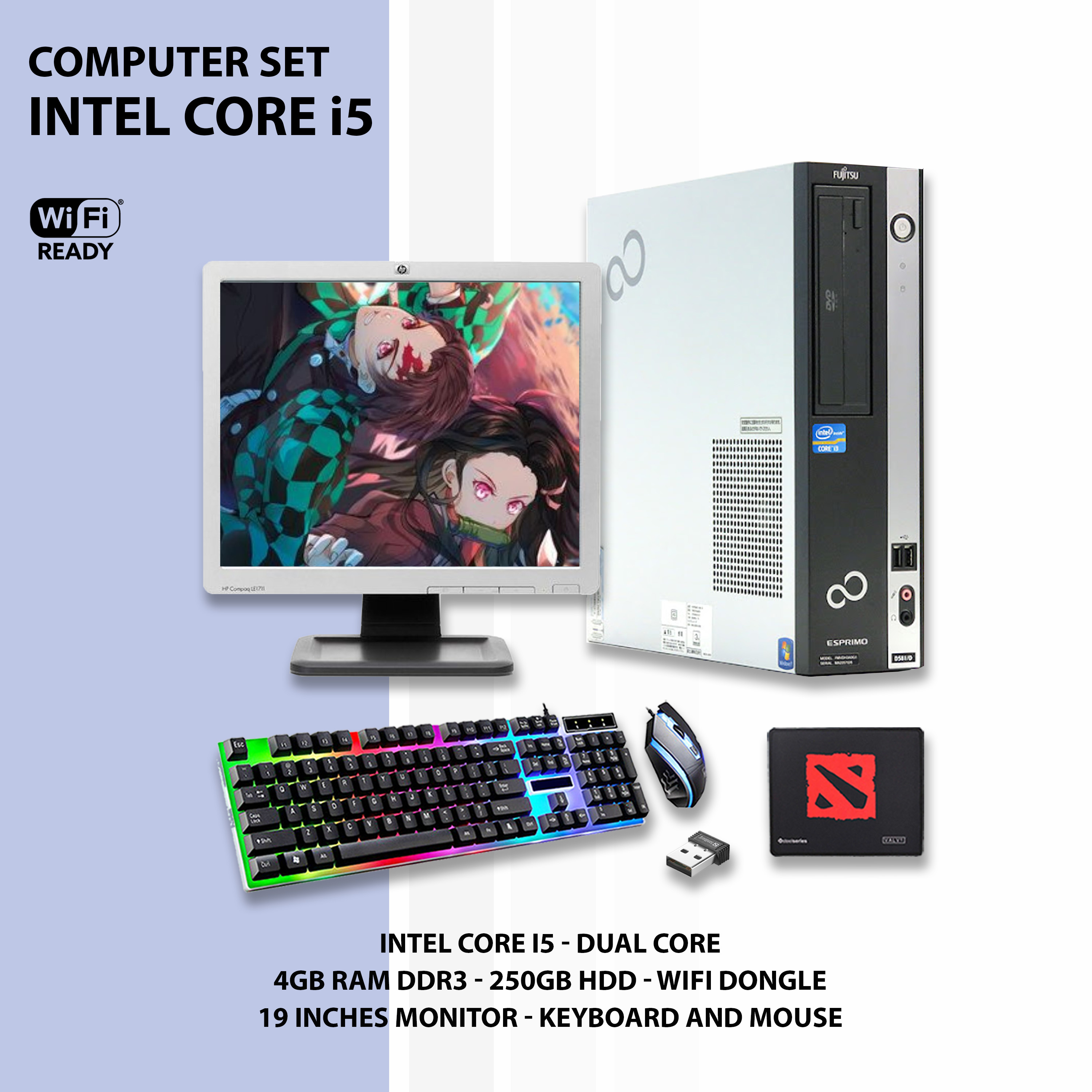DEKSTOP PC ( NEC MATE / Intel Core i3 4170 4th Gen / 4GB RAM 500GB