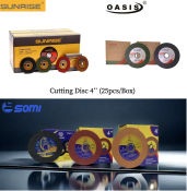 Somi/Sunrise /Oasis Cutting Disc 4inch For Metal/Stainless Steel 25/box