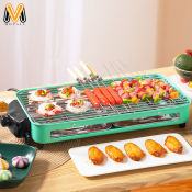 Movall Multi-functional Simple Electric Green BBQ Grill