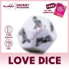 Midoko Love Dice Gag Gift White For Novelty Item Sex Toys