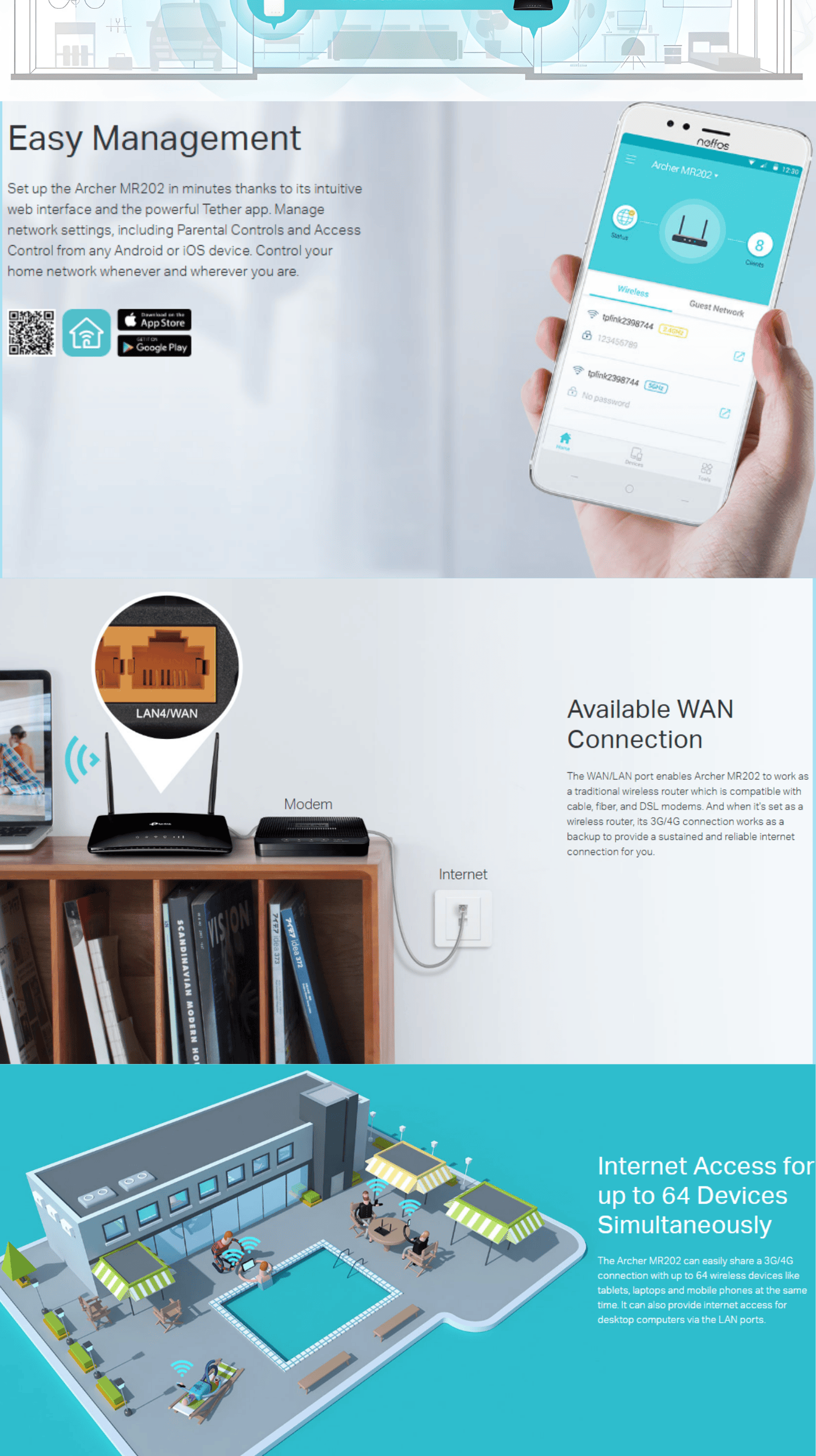 TP-Link Archer MR202 overview
