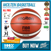 Moltens BG4500 Official Match Basketball - High Quality PU Leather