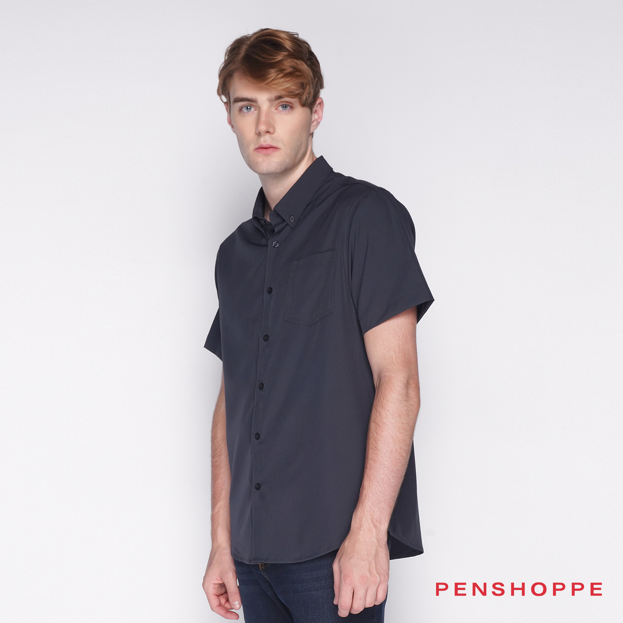 Penshoppe polo 2024 short sleeves