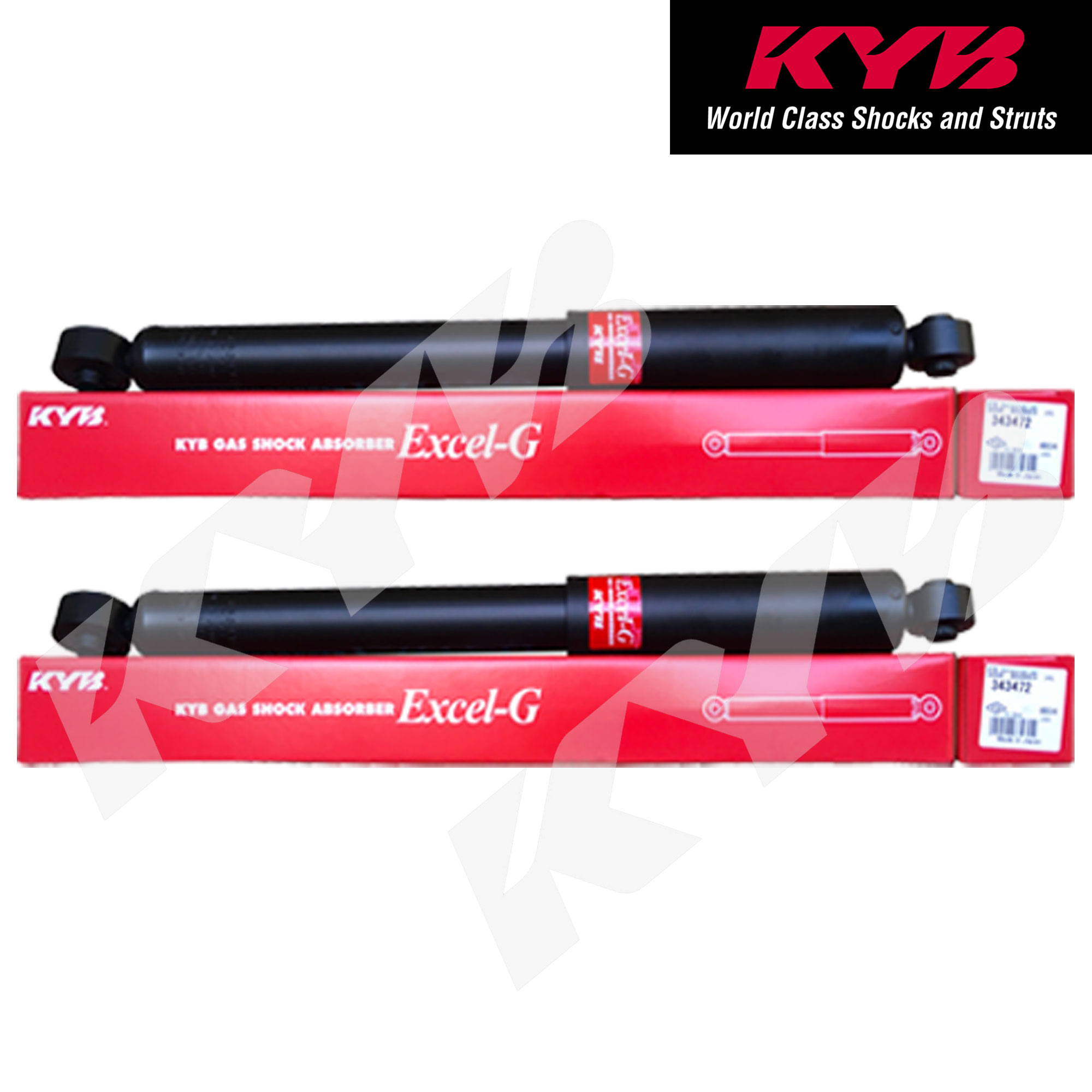 KYB Rear Gas Shock Absorber Set for Toyota Avanza/Rush