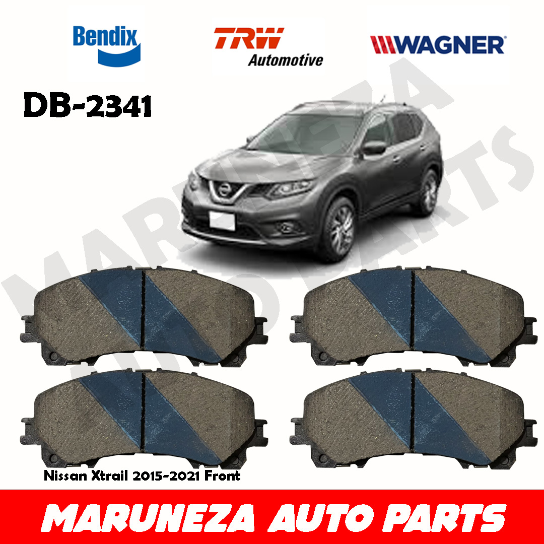 Nissan x trail front best sale brake pads