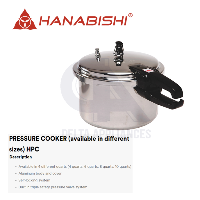 pressure cooker hanabishi