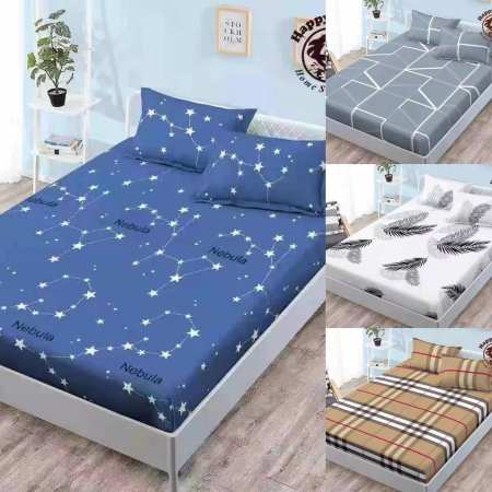 Korean Design Beddings 3-in-1 Set by Oneshopping