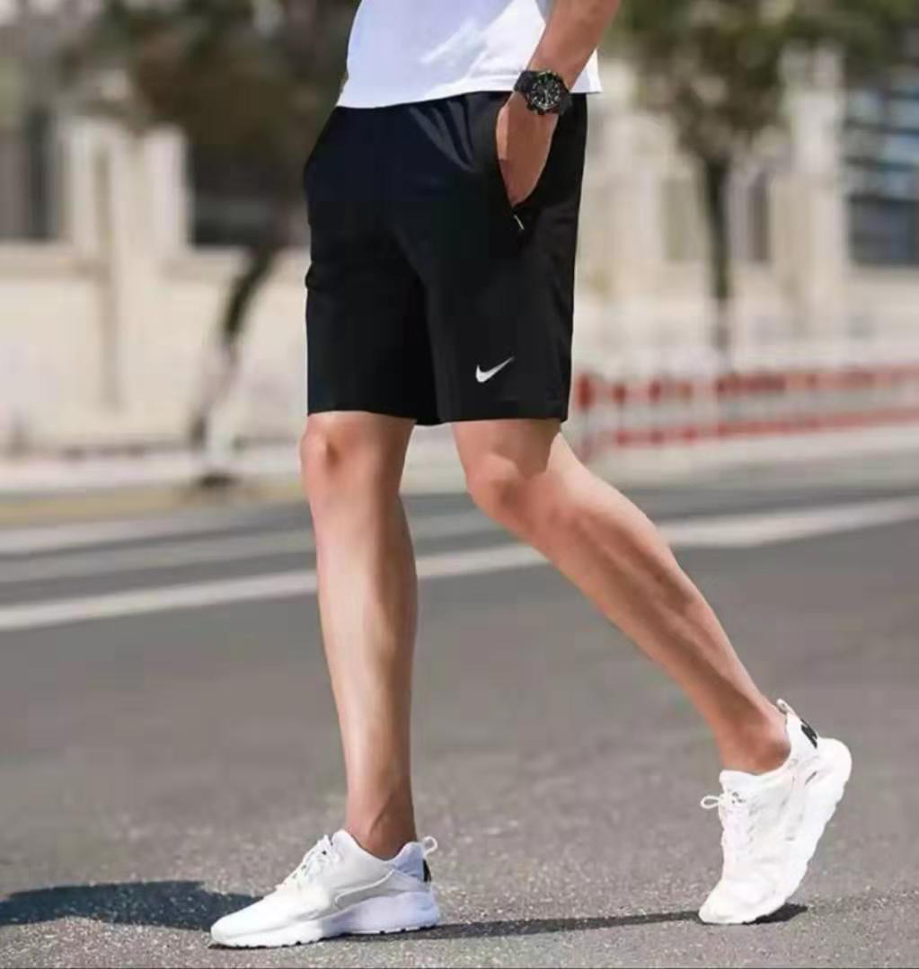 Running shoes with on sale shorts