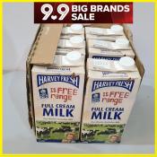 HARVEY FRESH Full Cream UHT Set of 6 promo 12.12