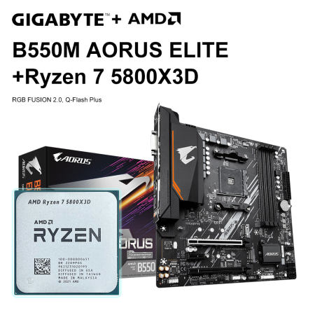 GIGABYTE B550M AORUS ELITE AM4 Ryzen Micro ATX Motherboard