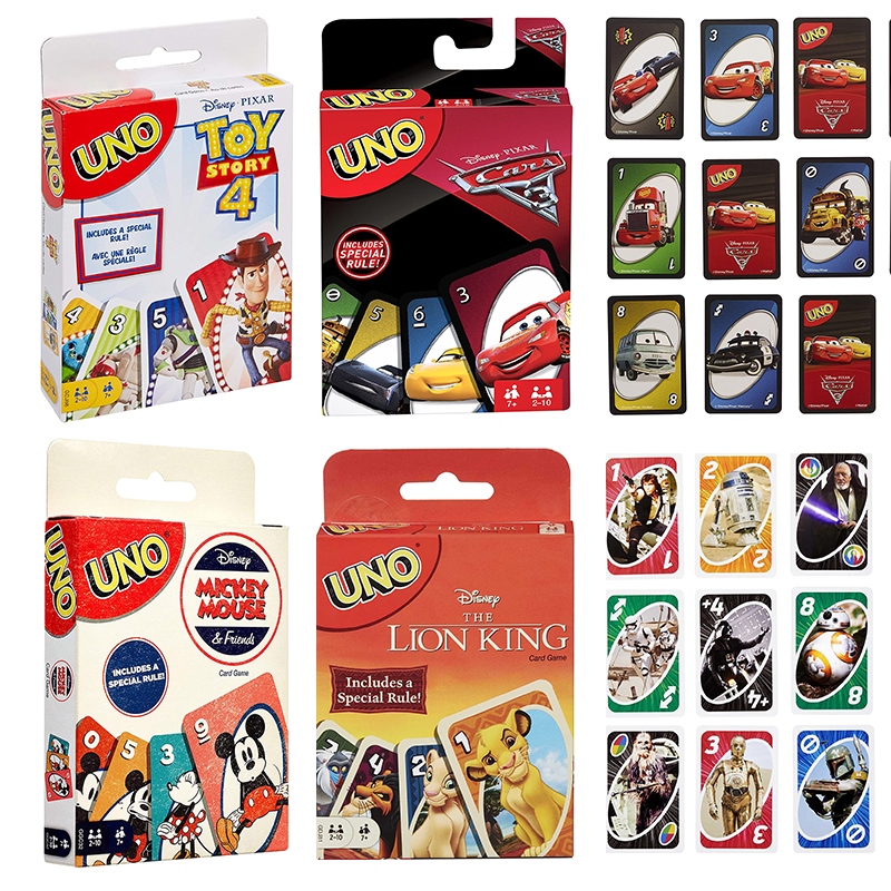 Mattel Uno Entertainment Board Card Anime Poker Cards Game Bts Marvel Flip  Rick And Marry Party Board Card Game Kids Gifts Toy | Fruugo DK