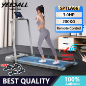 Yeesall LED Treadmill 3.0 HP - Compact and Quiet
