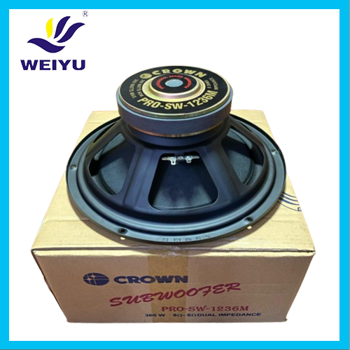 Crown PRO-SW-1236M 12 inch Subwoofer 360 watts New