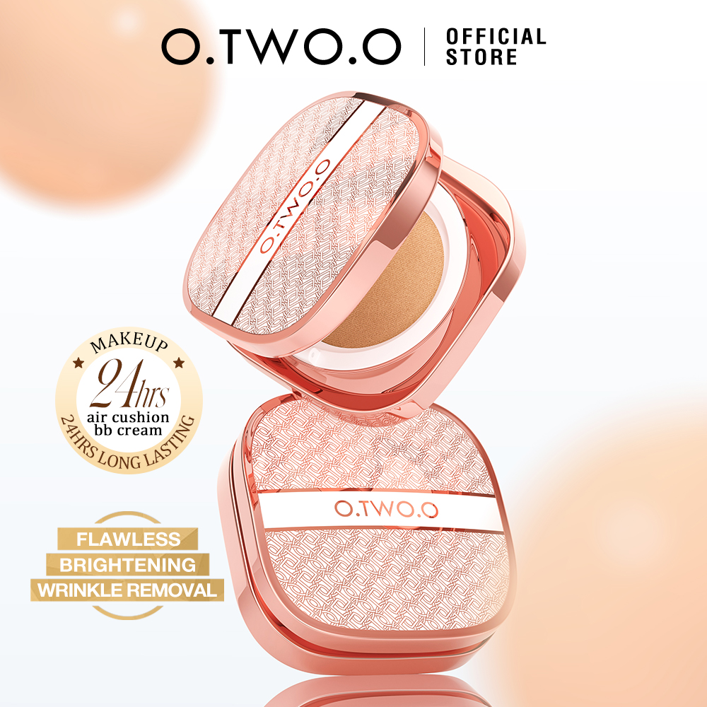 Discount on O.TWO.O  shoes - SKU: O.TWO.O Air Cushion Cream BB&CC Foundation 24H Waterproof Soft Matte Finish Buildable Coverage 6 Sha