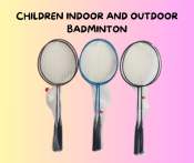 LJE Children Indoor and Outdoor Badminton Set