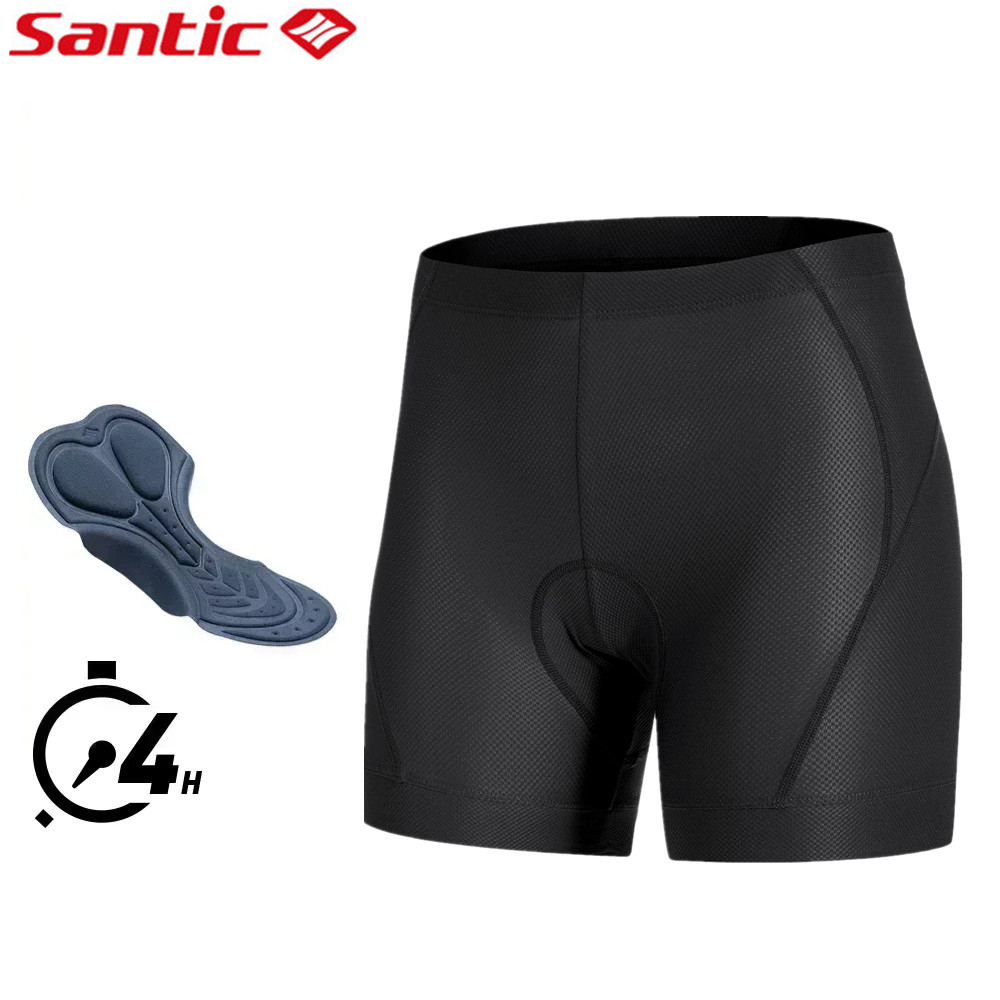Santic Men Cycling Shorts Shockproof 4D Padded Breathable MTB Bike Road Bicycle Underwear ราคา 461 บาท*ส่งฟรี