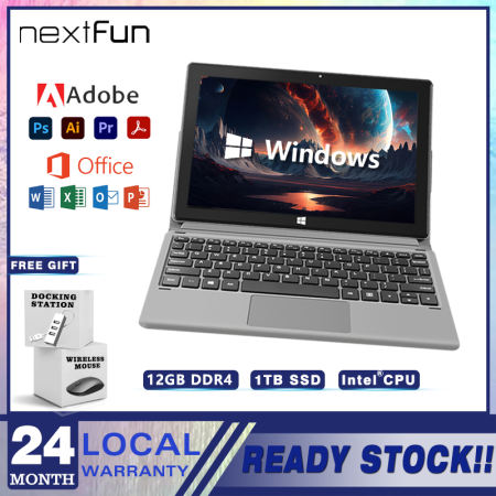 NextFun 2in1 Tablet: 12G RAM, 512G SSD, Intel CPU