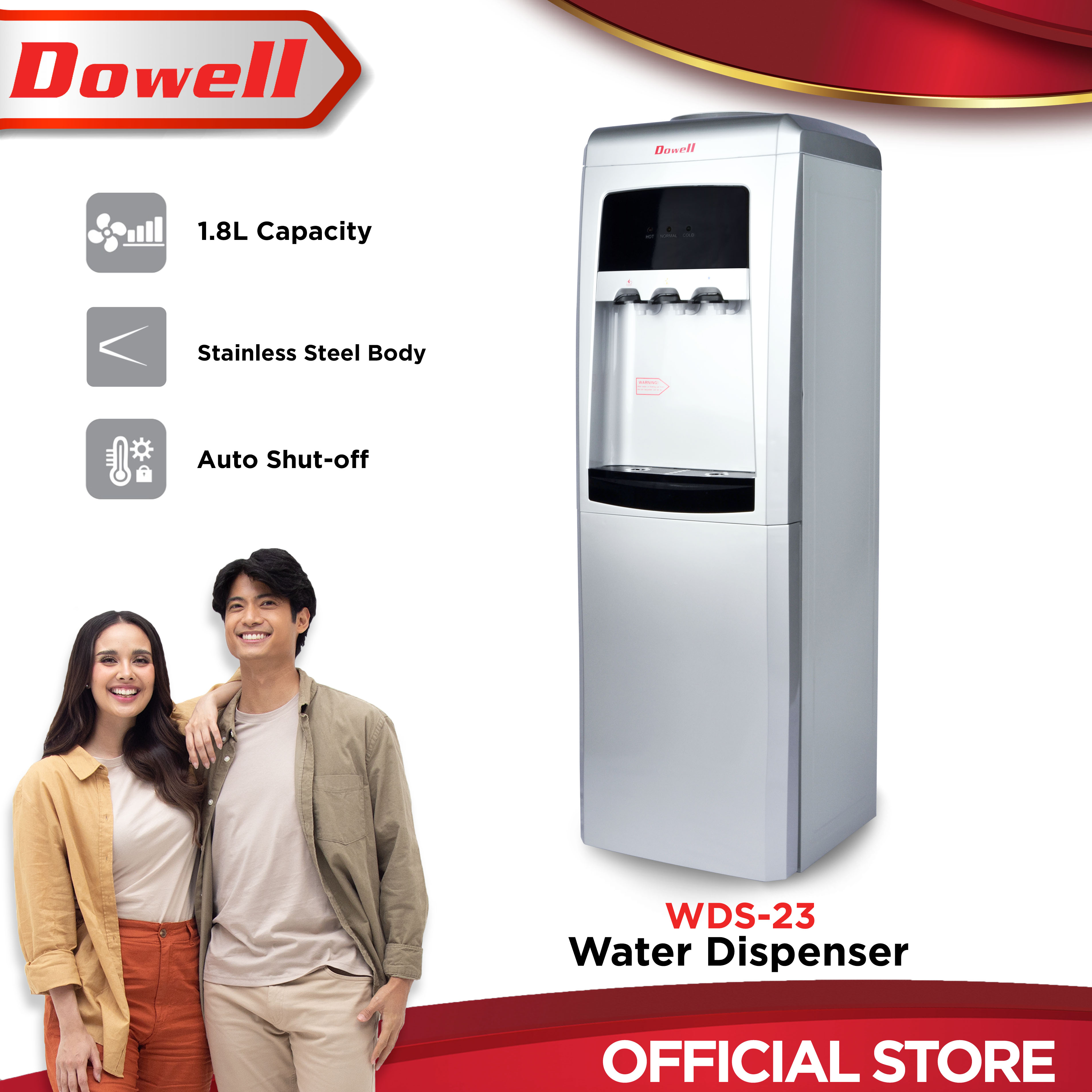 Dowell bottom store load water dispenser