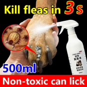 Tick and Flea Killer Spray for Dogs, Pet-Safe Formula