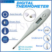 Letsview Non-contact Infrared Thermometer with LCD Display