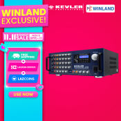 Kevler by Winland GX-4000 High Power Mic Mixing Karaoke Amplifier 900W X 2 W/ USB/BLUETOOTH/FM GX4000 GX 4000 Kevler Amplifier