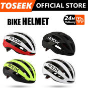 TOSEEK Rnox One-Piece Road Bike Helmet, Lightweight, Unisex, Professional