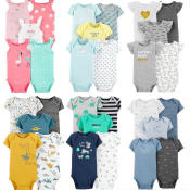 HAHA BABY Cotton Baby Bodysuits (Random Designs)