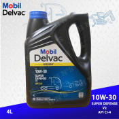 Mobil Delvac Super Defense 10W-30 Diesel Engine Oil