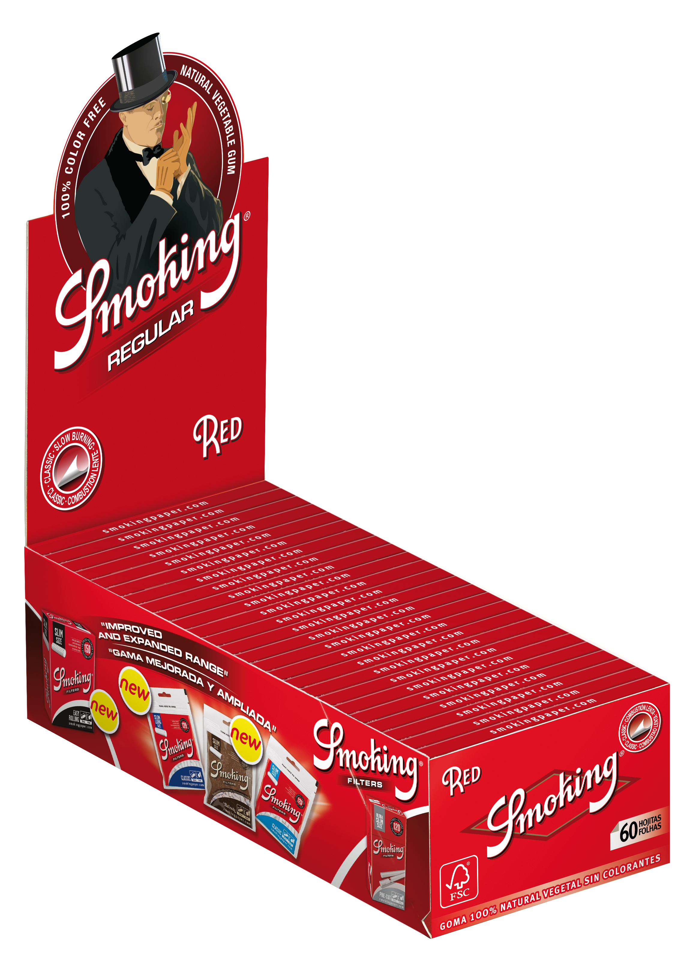Tobacco Rolling Cigarette: Raw King Size, Hornet Slim, Golden Leaf & Zigzag  White Papers
