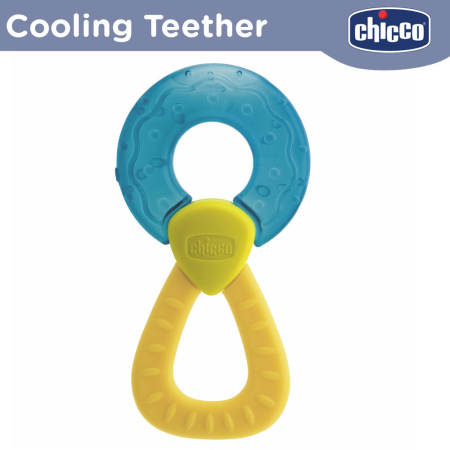 Chicco Fresh Relax Cooling Teether Lollipop 4m+ - Blue