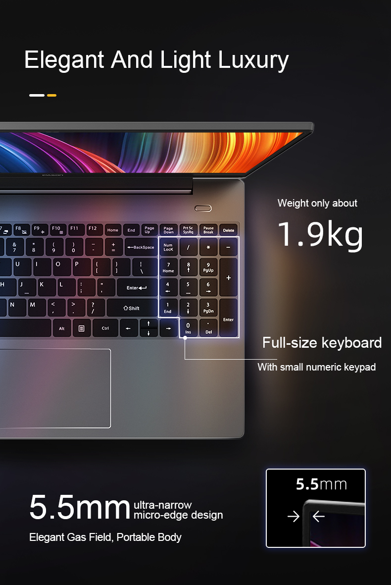 IPASON 15.6" Emigrant S Intel i7-8565U 8GB DDR4 256GB M.2 Pcie SSD GeForce MX250 2G Business Laptop