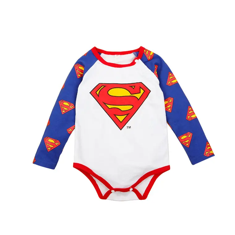 superman romper baby