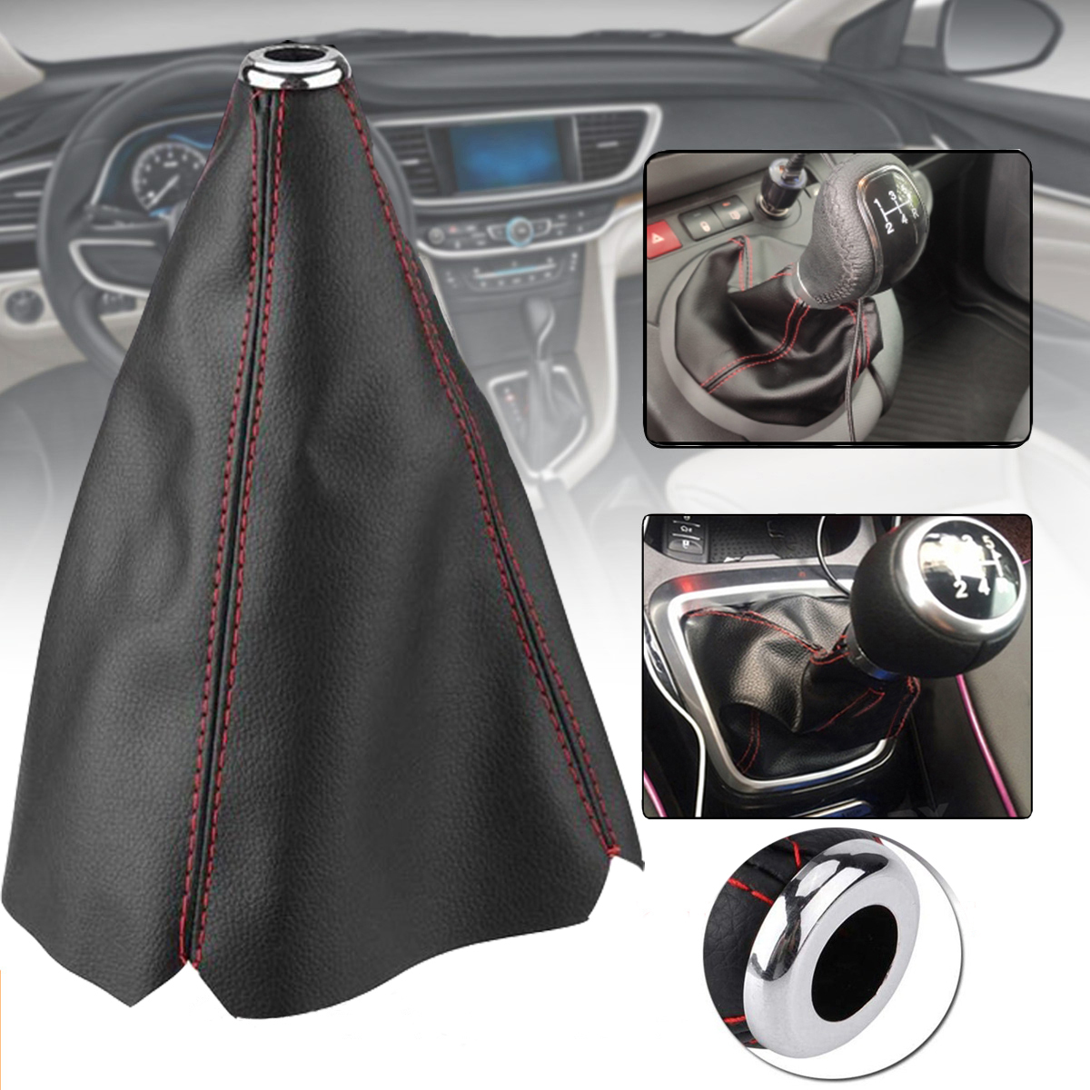 Shop Gear Shift Knob Cover Leather Universal online